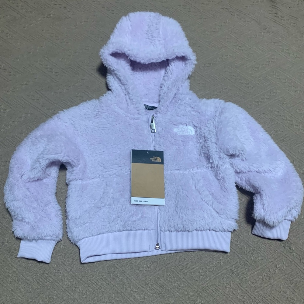 The North Face Kids' Light Purple Fleece Hoodie